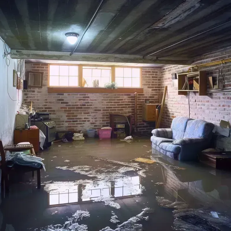 Flooded Basement Cleanup in Union City, OK